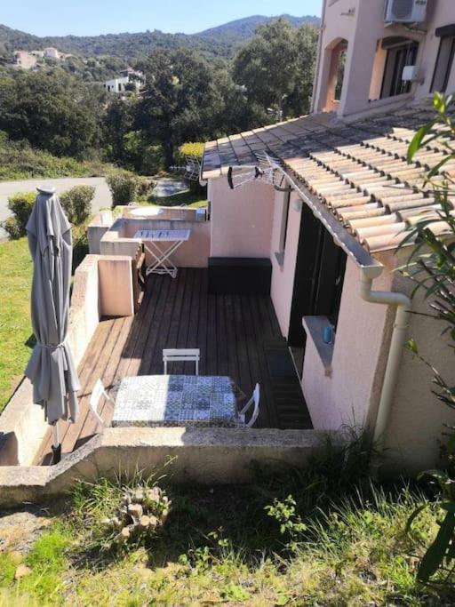 Porticcio T2 climatisé&grande terrasse à 1km de la plage Extérieur photo